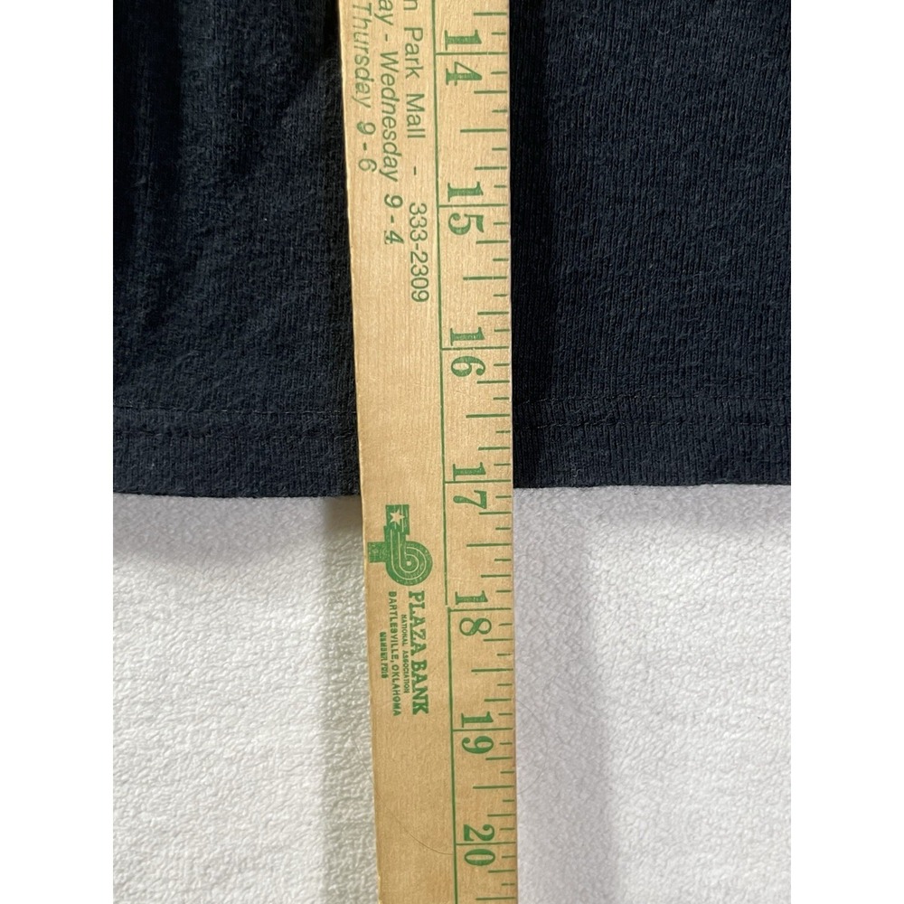 Vintage Fruit of the Loom Black Tank Top Made In USA - Picture 3 of 5